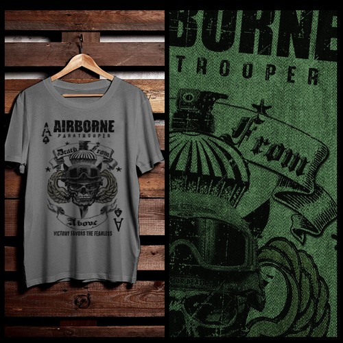 Military airborne paratrooper - airborne,