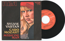 7" SYLVIE VARTAN 45 giri CARO MOZART / MEDICINE MAN Rca N 1655 1971 ITALY MINT