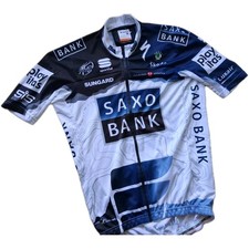 sportful SAXOBANK ciclismo-bike-maglia-maglia-jersey M nuova UCI Made in Ungheria
