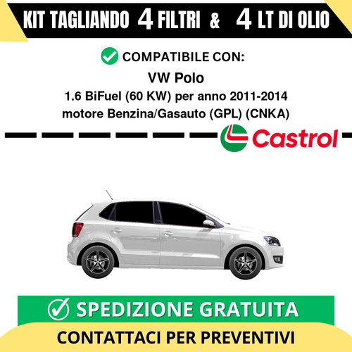 Tagliando per polo - vw,