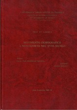 Benati, Movimento demografico