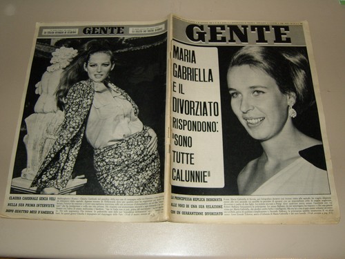 Gente 1966 claudia - gente, 1966/43=claudia