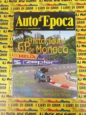 Rivista AUTO D'EPOCA anno XVII