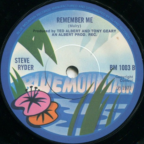 Steve ryder remember - steve, ryder*remember
