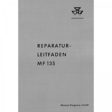 Massey Ferguson MF 135 con motore Perkins AD3.152 - manuale officina trattore