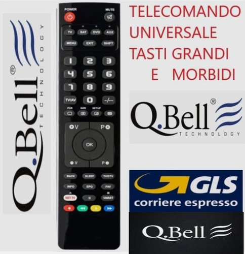 Telecomando universale qbell - ,