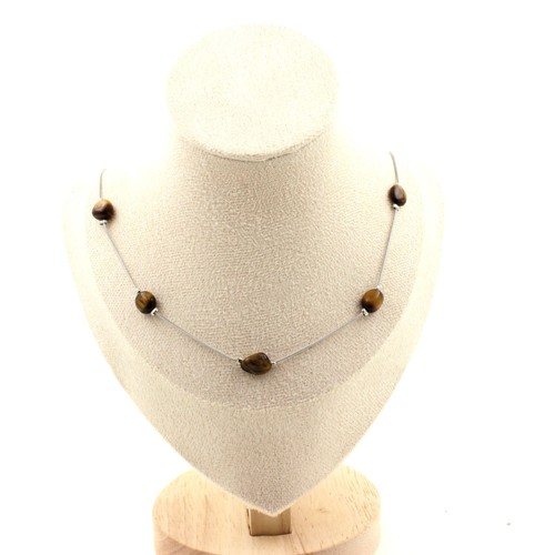 Collana perle occhio - collana,