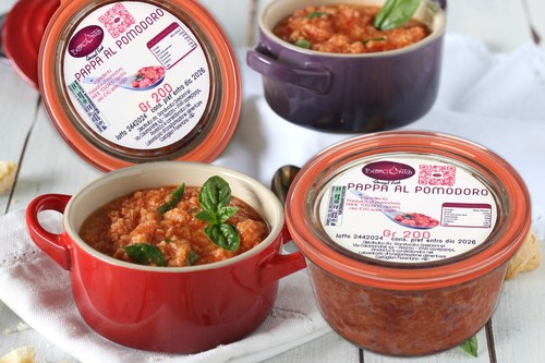 Pappa pomodoro 200g piatto - al,