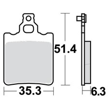 Pastiglie freno ruota