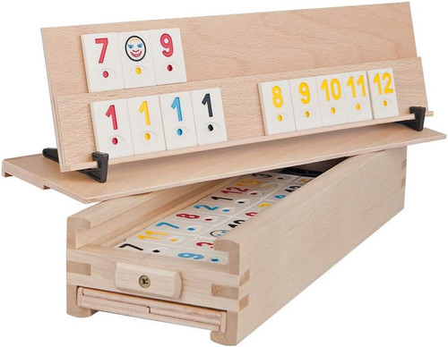 Gioco rummy legno - di,