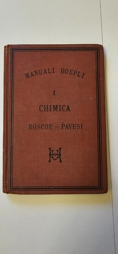 Manuali hoepli chimica - -,