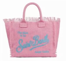 MC2 SAINT BARTH  borsa Vanity Jute ROSA grande introvabile AUTENTICA