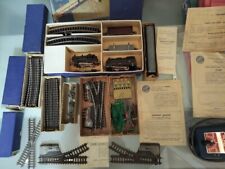 Trenino elettrico completo  marca Conti con scatole e descrizioni originali.