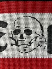 Sciarpa Ultras Foggia Curva Nord Regime Rossonero 