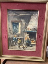 Coppia Quadri  Mario Fattori