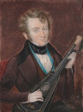 Quadro miniatura di uomo con