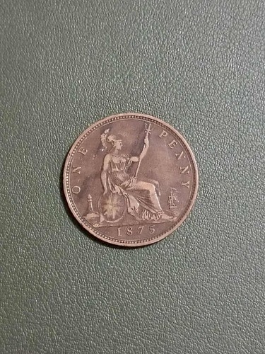Rara moneta penny 1875 - penny,