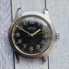 Vintage military glycine - military,