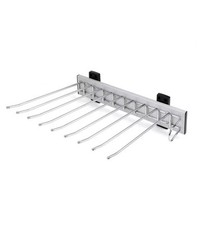 PORTA PANTALONI ACCIAIO E