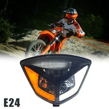 Faro proiettore led per ktm exc 125 250 300 400 450 525 2005-2007 drl e24