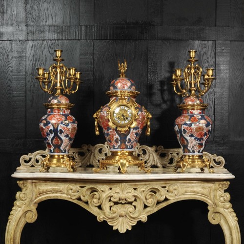 Stunning ormolu mounted - mounted, imari