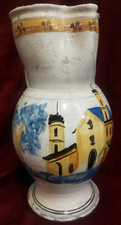 Brocca pugliese ceramica - pugliese, in