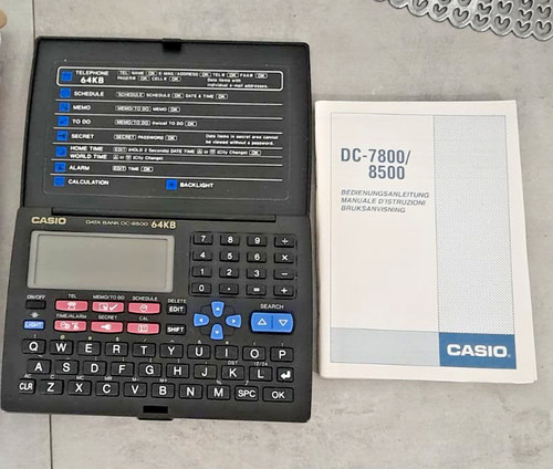 Data bank 8500 casio 64kb - bank,