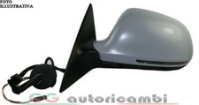 SPECCHIO PER AUDI A6 08-11 RIBALTABILE MEMORIA FRECCIA VERNICIABILE DESTRO