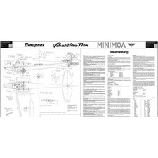 Bauplan Minimoa Modellbauplan