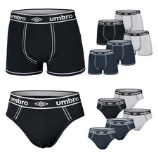 Pack 6 Paia Slip / Boxer UMBRO