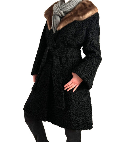 Cappotto pelliccia vera con