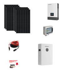 Kit Off grid autoconsumo 3KWp