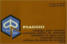 Vespa P125X  P150E  1978 -