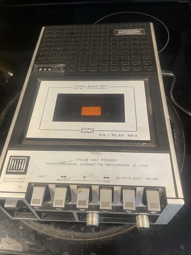 Superscope 105 lettore - superscope,
