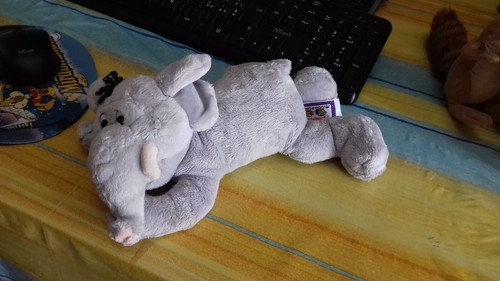 Peluche pupazzo elefantino - peluche/pupazzo,