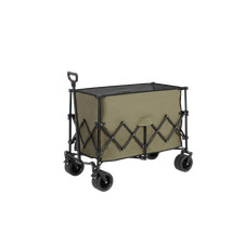 Carrello da spiaggia pieghevole capacità 220 libbre dotato di ruote grandi