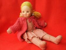 Bambola Di Panno Anni '60 Con