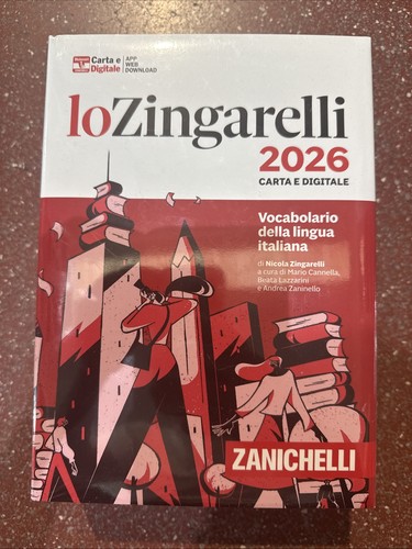 Zingarelli 2026 vocabolario - zingarelli,