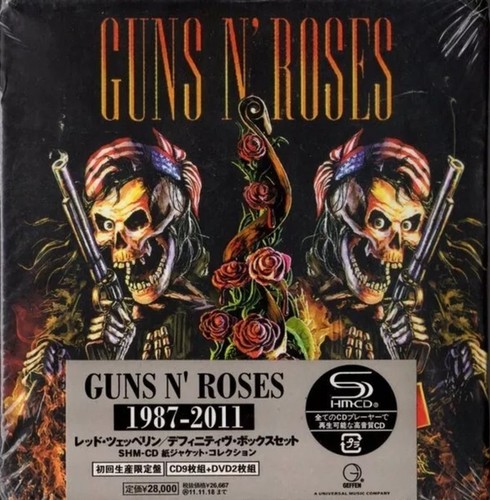 Guns and roses - cd, box
