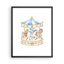 Poster 40x50cm Cavalli Giostra