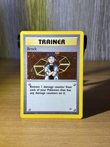 Carta pokémon brock 132 - carta, 15/132