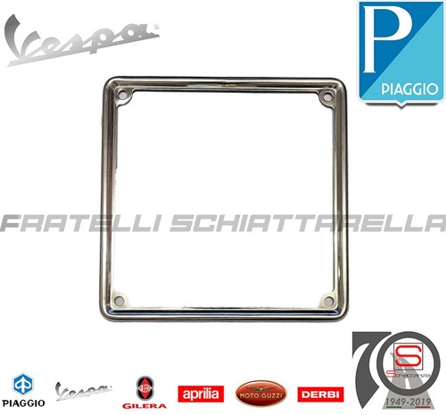 Cornice targa inox cromata - targa,