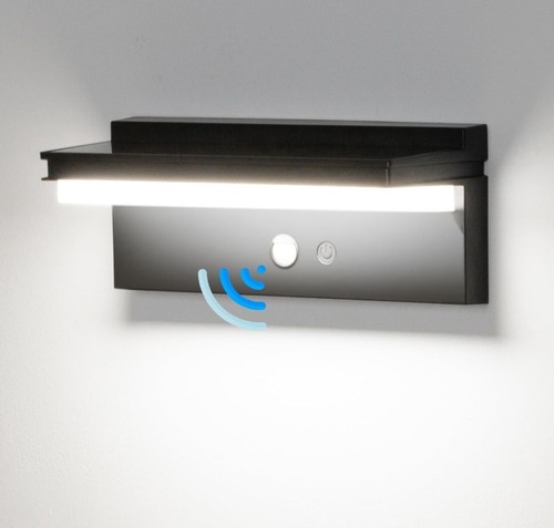 Applique pannello solare - applique, led