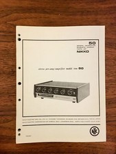 Nikko TRM-50 Preamplificatore