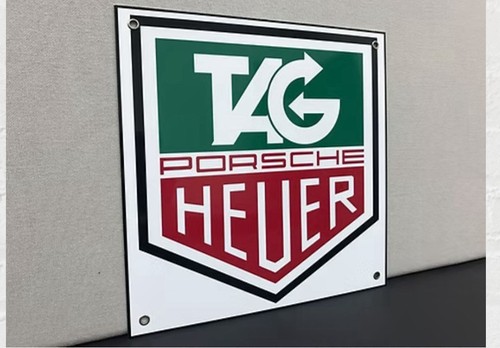 Insegna garage heuer - insegna,