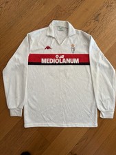 MAGLIA AC MILAN 89/90 GULLIT 10 CALCIO INDOSSATA E FIRMATA
