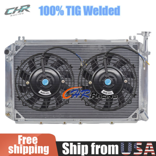 44mm aluminum radiator - aluminum, for