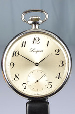 Longines Orologio Tasca "Ferroviario" 48mm Doppia Cassa Cal. L878.4 Swiss Made