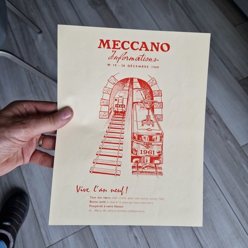 Meccano information 1960 - ,