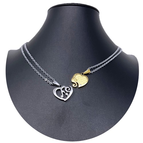 Cuore melodia oro ciondolo - cuore,